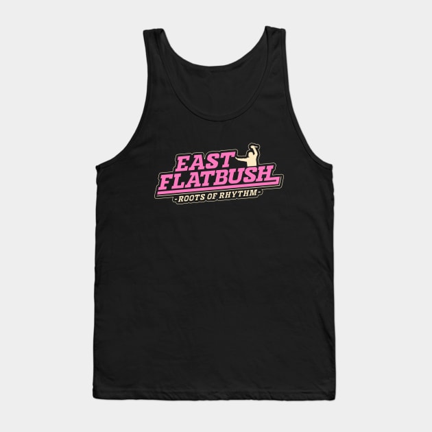 East Flatbush - Roots of the Rhythm: Unveiling Brooklyn's Hip-Hop Heritage Tank Top by Boogosh